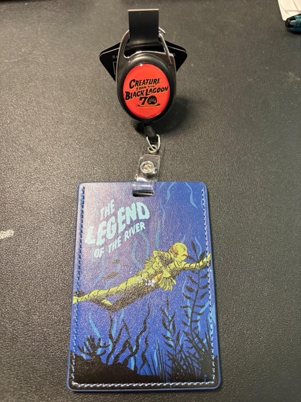 Universal Studios Monsters Creature From The Black Lagoon Badge Reel New